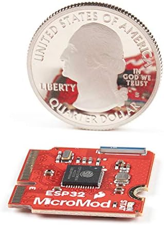 SparkFun MicroMod ESP32 Processor - Modular Interface Ecosystem That Connects ESP32 microcontroller/Processor Board to Various/Carrier Board peripherals