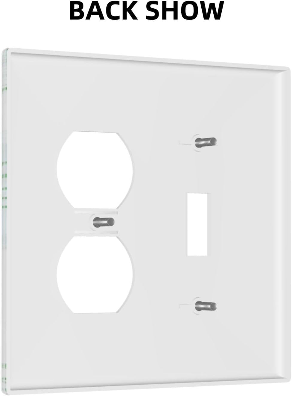 Beach Nautical Starfish Scallop Coral Conch Wallplates 1 Toggle 1 Duplex Switch Plate Electrical GFCI Faceplate Decorative Light Switch Covers for Bathroom Home Decor