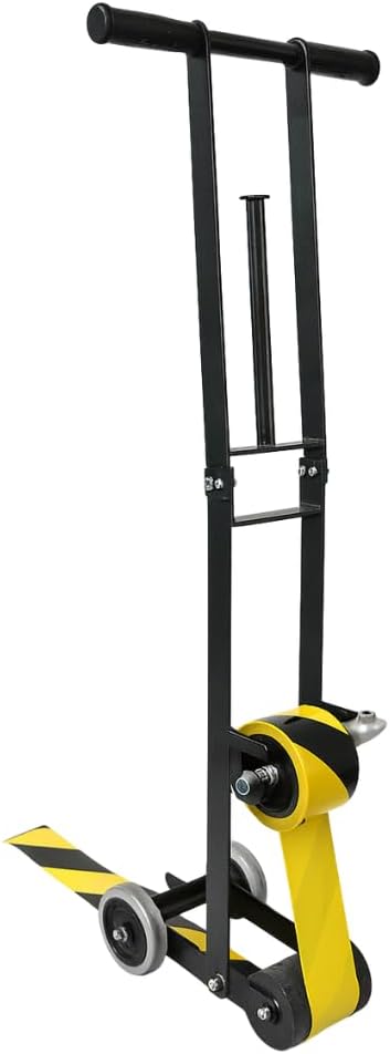 MAT Lane Marking Floor Tape Dispenser Industrial Hand-Push Tape Applicator, Ideal for Marking Safety Aisles, Traffic Lanes, Storage Areas Fits Tape Up to 4 Inches Wide (4-Inch Core) FMT-1