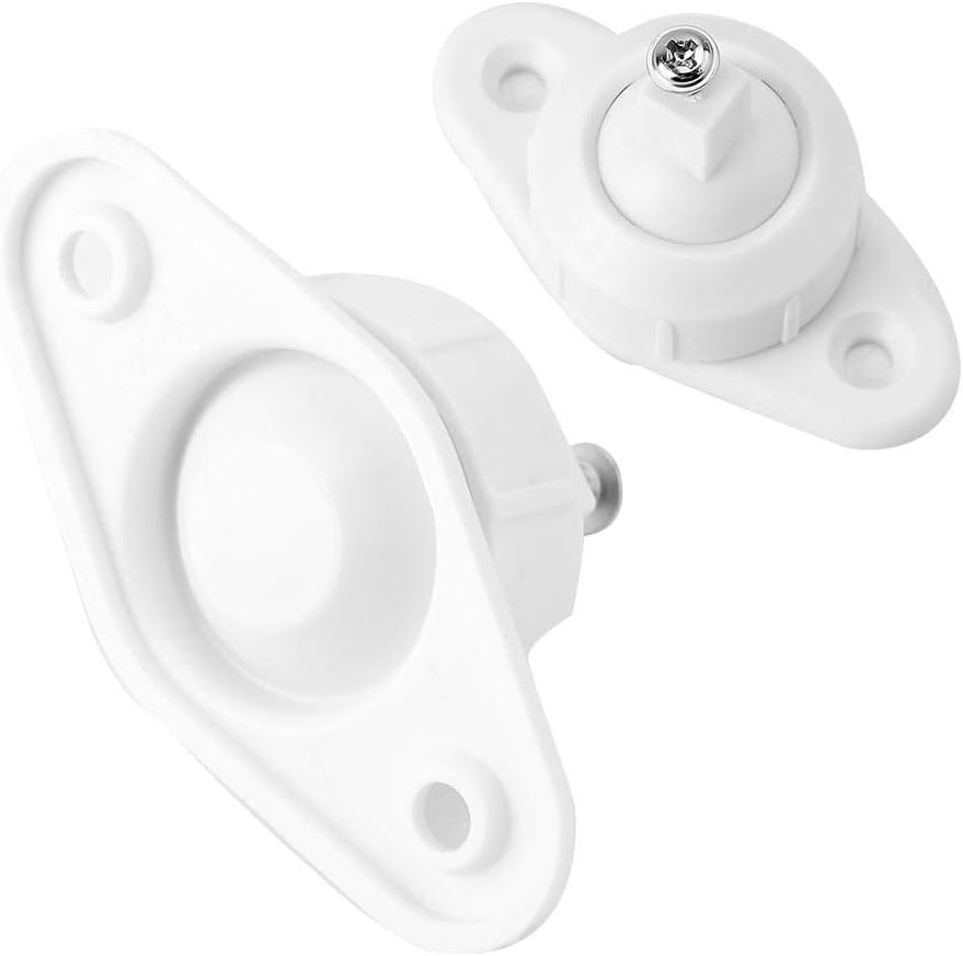 Dioche Universal Alarm Bracket, Sensor Mounting Bracket Wall-Mounted Short Leg Bracket for PIR Infrared Motion Alarm Detector