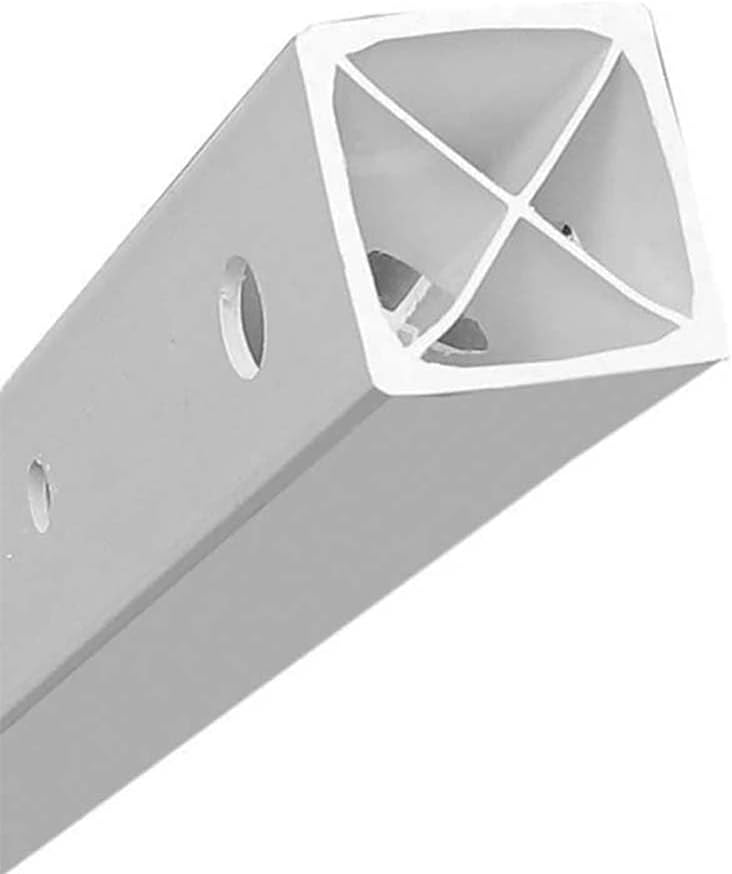 Plasticade Roll-A-Post Portable Sign Post with 60" Power Post Plastic Signpost, Designed for Schools, Sidewalks or Parking Lots, Durable and Resistant to Weathering, Yellow Base with White Post