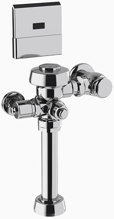 Sloan Royal 111 ESS Exposed Sensor Hardwired Water Closet Flushometer, 1.6 GPF Flush Valve - Self-Adaptive Infrared Sensor w/True Mechanical Override, Single Flush, Fixture Top Spud, 3450065