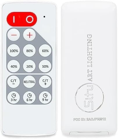 Situ Lighting: Plug-in Vision Series Remote Controlled LED Art and Picture Light - USA Made - Color Tuning 2700K - 4000K