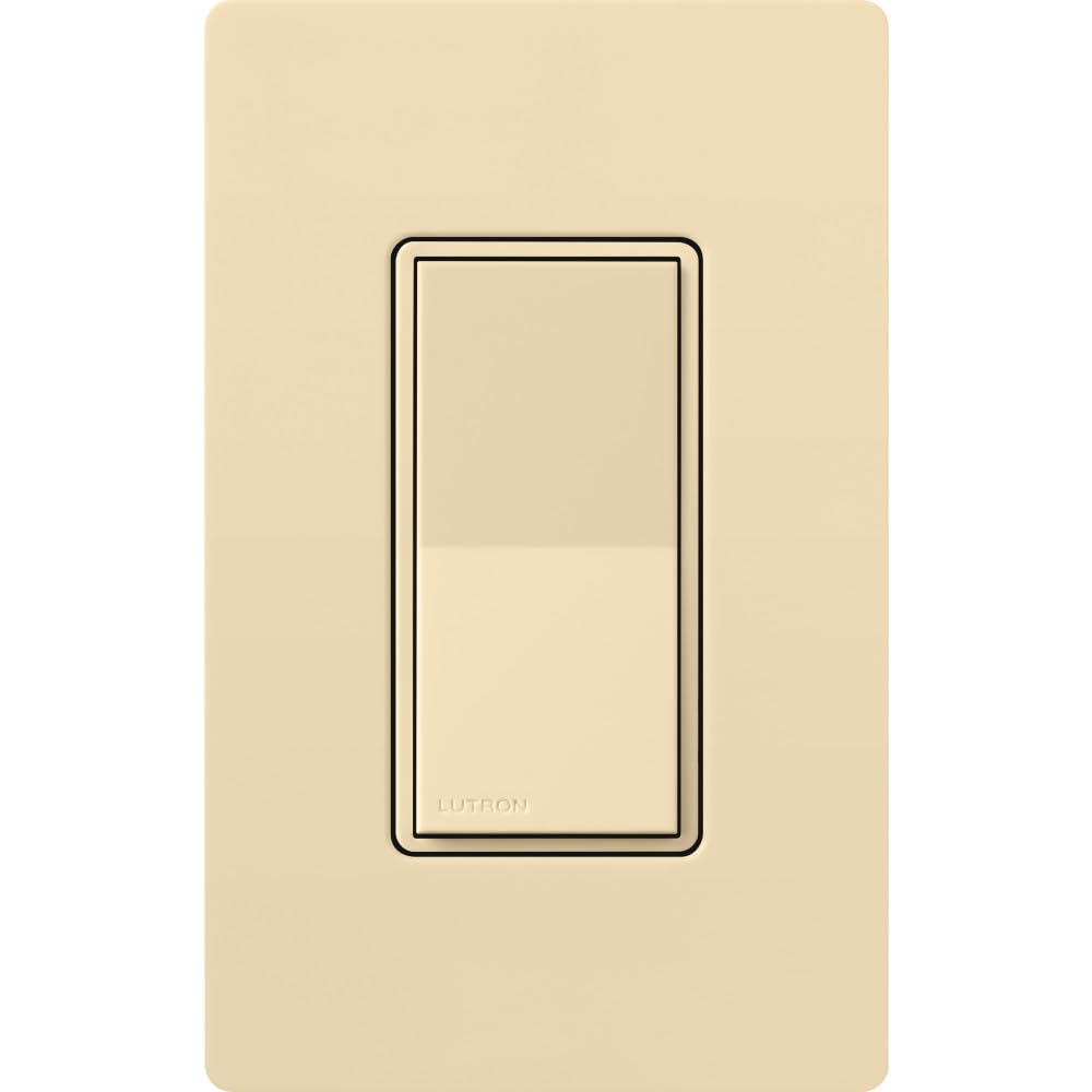 Lutron Sunnata On/Off Accessory Switch, only for use with Sunnata LED+ Dimmers, ST-AS-IV, Ivory
