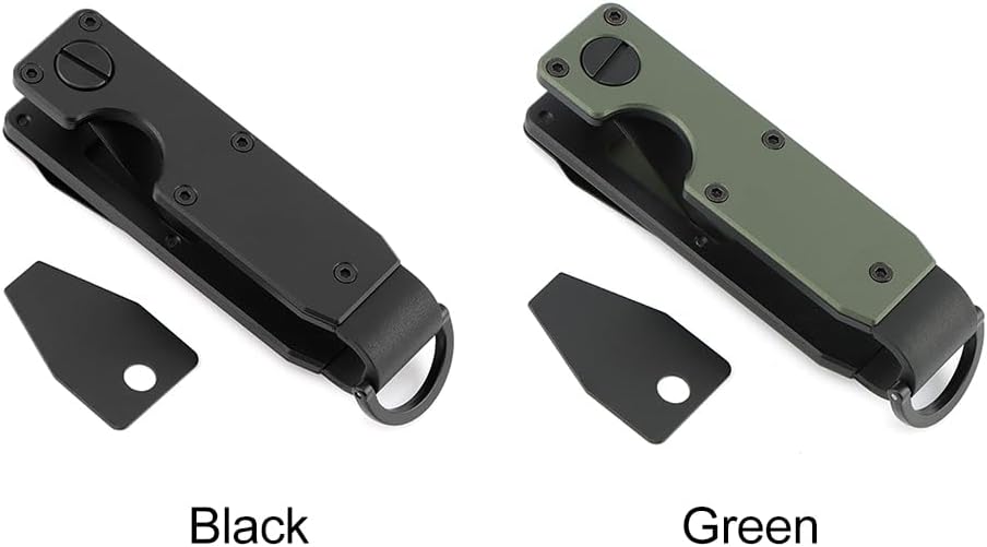 Key Organizer With Key-Handle,Compact Met-allic Key Holder,Met-allic Key-Organizer,Smart Keychain Secures 1-5 Keys