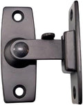 QCAA 2.5" Heavy Forged Solid Brass Door Latch, 90 Degree Right Angle Door Latch Buckle for Doors & Windows, US10B ORB Oil-Rubbed Bronze, 1 Pack, Made in Taiwan