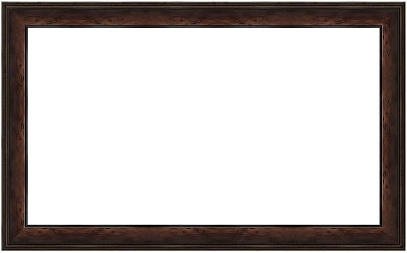 Burlwood 50" Premiere Deco TV Frame - Compatible ONLY with Samsung The Frame TVs (Fits 2021-2025, LS03A, LS03B, LS03C, LS03D, LS03FA)