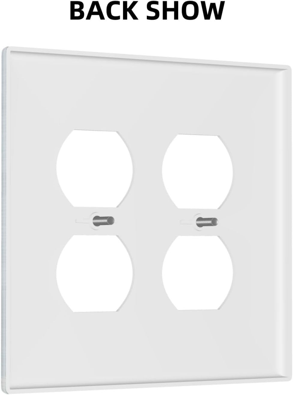 Beach Starfish Vintage Wood Rustic Country Ocean Outlet Covers 2 Gang Double Duplex Decorative Light Switch Covers Electrical Wallplates Socket Faceplate for Farmhouse Kids Room Decor