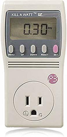 P3 International P4460 Kill A Watt EZ Electricity Usage Monitor, grey (10-Pack)