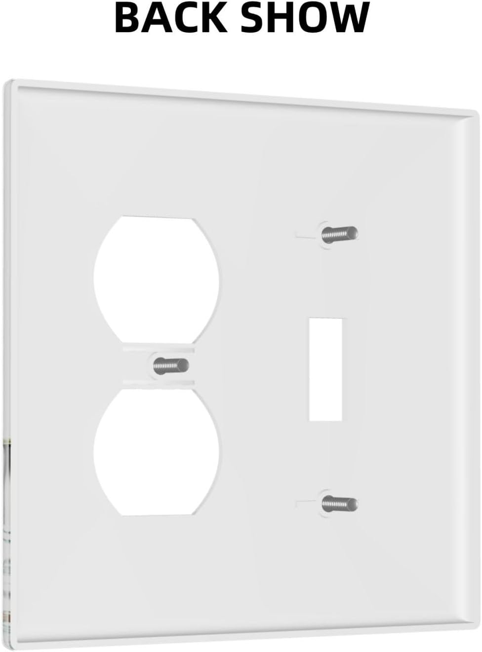 Wallplates Boho Colorful Flowering Plant Wild Flower 1 Toggle 1 Duplex Switch Plate Electrical Gfci Faceplate Decorative Light Switch Covers For Bed Room Living Room Decor