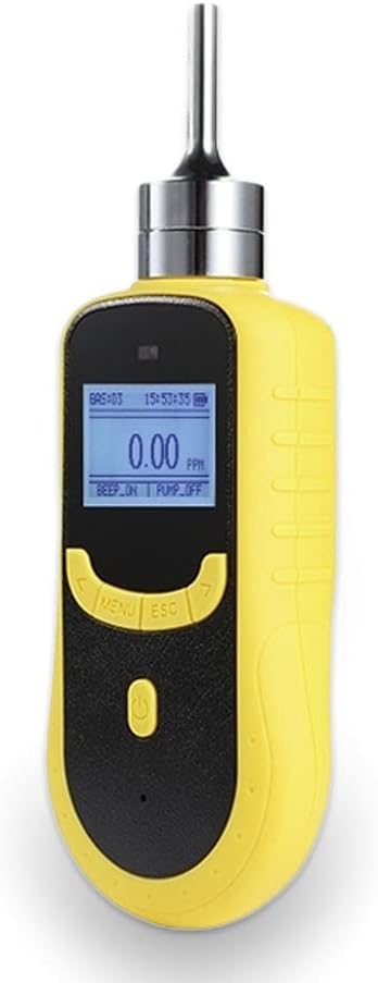 ATO Portable Formaldehyde (CH2O) Gas Detector, 0 to 100 ppm Handheld CH2O Alarm Air Quality Measurement Tester Monitor, with Sound, Light & Vibrating Alarm