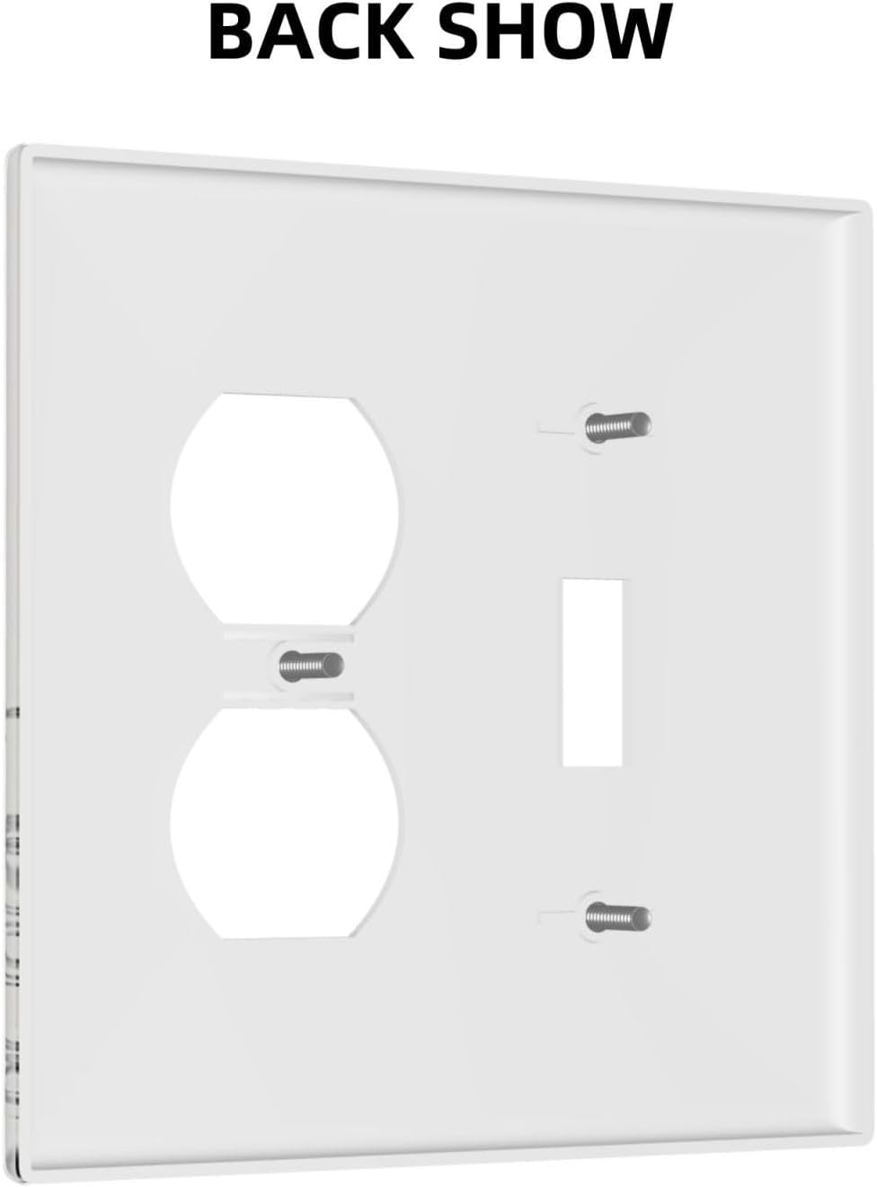 Decorative Outlet Covers Beige Skech Plant Leaves Flowers 2 Gang Wall Plate Cover Single Toggle Duplex Combo Two Switch Light Switch Cover Plate Jumbo Dual GFCI Faceplate