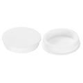 uxcell 2Pcs Silicone Hole Plug, Waterproof Round Rubber Stoppers Bottle Seal Plugs Tube Pipe End Caps for 72mm/2.83" Hole for Bathtub Bottle, White