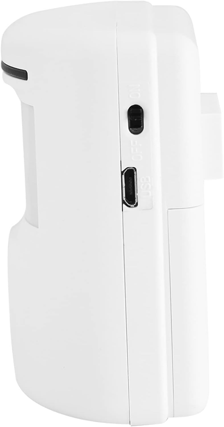 SUNGOOYUE Infrared Sensor Motion Detector Entry Door Bell Alarm with Transmitter & Receiver for Home Office Security White (One for two US regulations), SUNGOOYUEbg0m6u7yvh-02