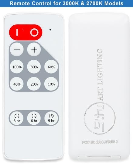 Situ Lighting: Plug-in Vision Series Remote Controlled LED Art and Picture Light - USA Made - 2700K