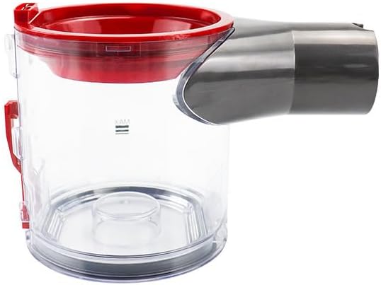 Quick-Release Dust Bin 0.54 L Compatible with Dyson V7/V8 (SV11/SV10), Hygienic Bottom-Open Canister, Replacement for Part 967699-01