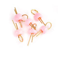 Pink PCB Gold-Plated Ceramic Test Points 1000 PCS for Circuit Board Testing