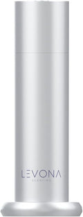 Levona Scent Waterless Diffuser - Essential Oil Aroma Smart Plug-in, Portable Scent Machine for Residential Space & Hotel, Covers 1000sqft - Acasa1000, Brushed Silver (With 120ml Oil & Cleaning Cloth)