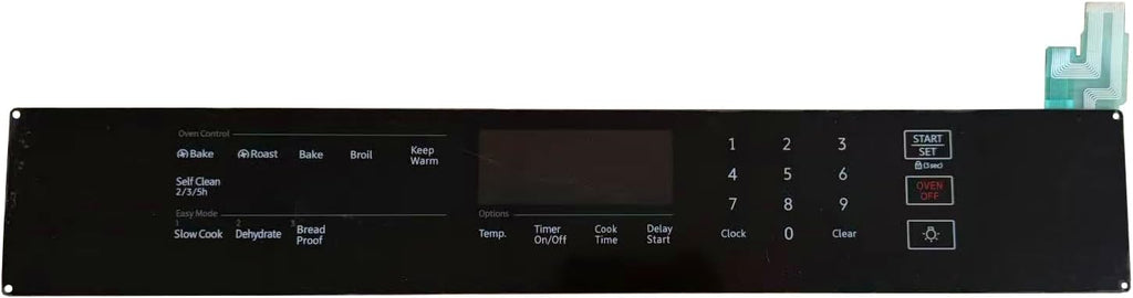DG34-00045B Range Touchpad Control Panel Switch Membrane Compatible with Gas Ranges Ovens for AP6287053 Model Number NX58M6630SS/AA-00 ﻿