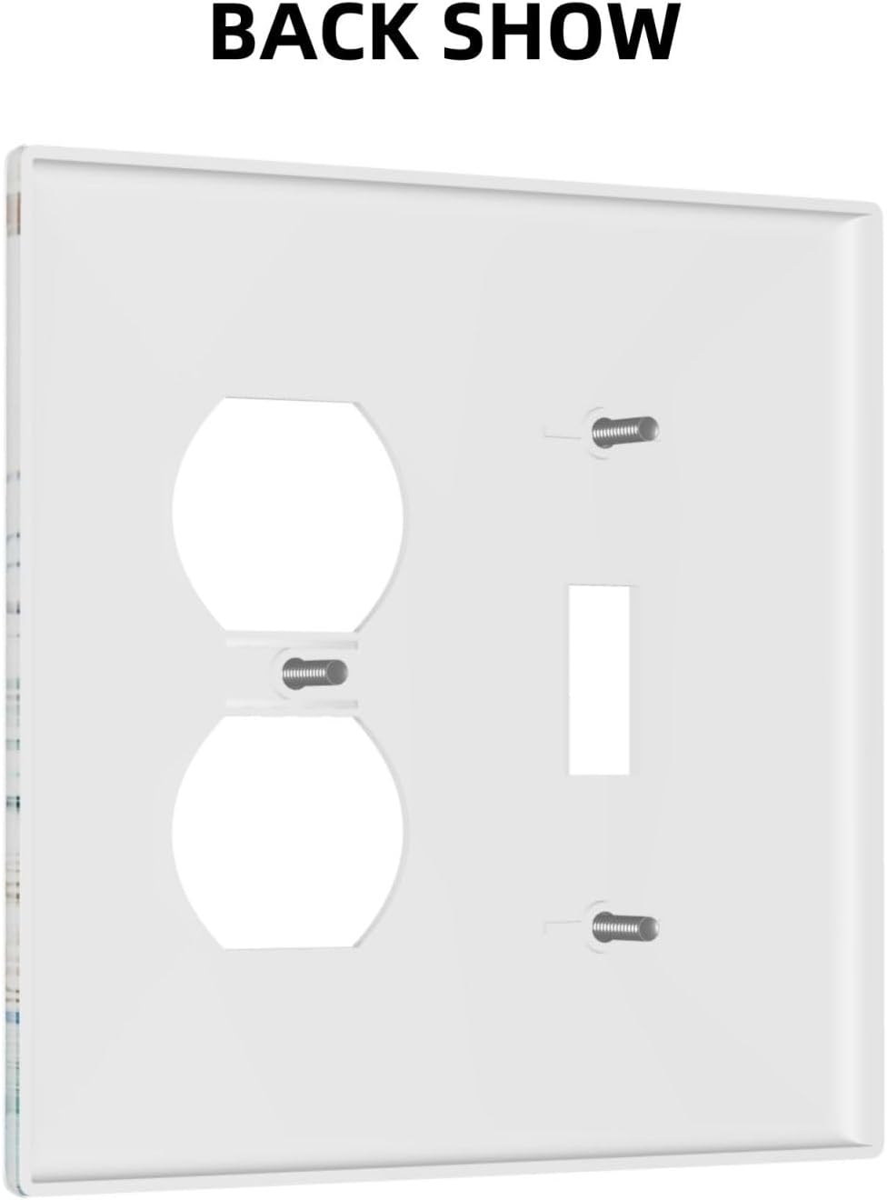 Sea Turtle Ocean Starfish Fish Coral Pearl Wallplates 1 Toggle 1 Duplex Switch Plate Electrical GFCI Faceplate Decorative Light Switch Covers for Bathroom Kids Room Decor