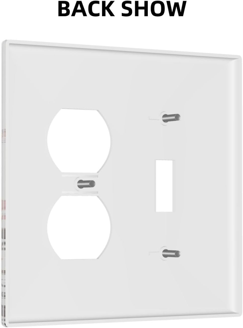 Boho Nursery Wildflower Flora Vintage Flower Wallplates 1 Toggle 1 Duplex Switch Plate Electrical GFCI Faceplate Decorative Light Switch Covers for Bedroom Living Room Decor