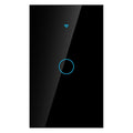 1-Way Smart Switch Wall Light Control Touch (US Black)