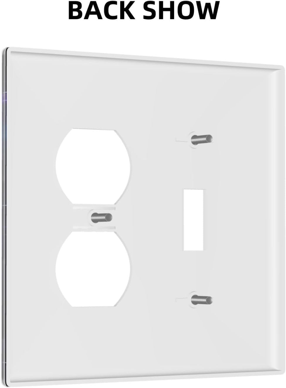Outer Space Colorful Starry Sky Galaxy Planet Wallplates 1 Toggle 1 Duplex Switch Plate Electrical GFCI Faceplate Decorative Light Switch Covers for Bed Room Living Room Decor