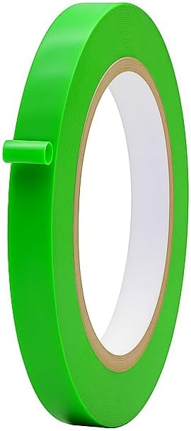 MAT Vinyl Marking Tape Kelley Green - 1/2 inch x 36 yds. for Safety Floor Marking (School Gym, Restaurants, Warehouse), Dance Floor Splicing, Pinstriping Cars & Boats