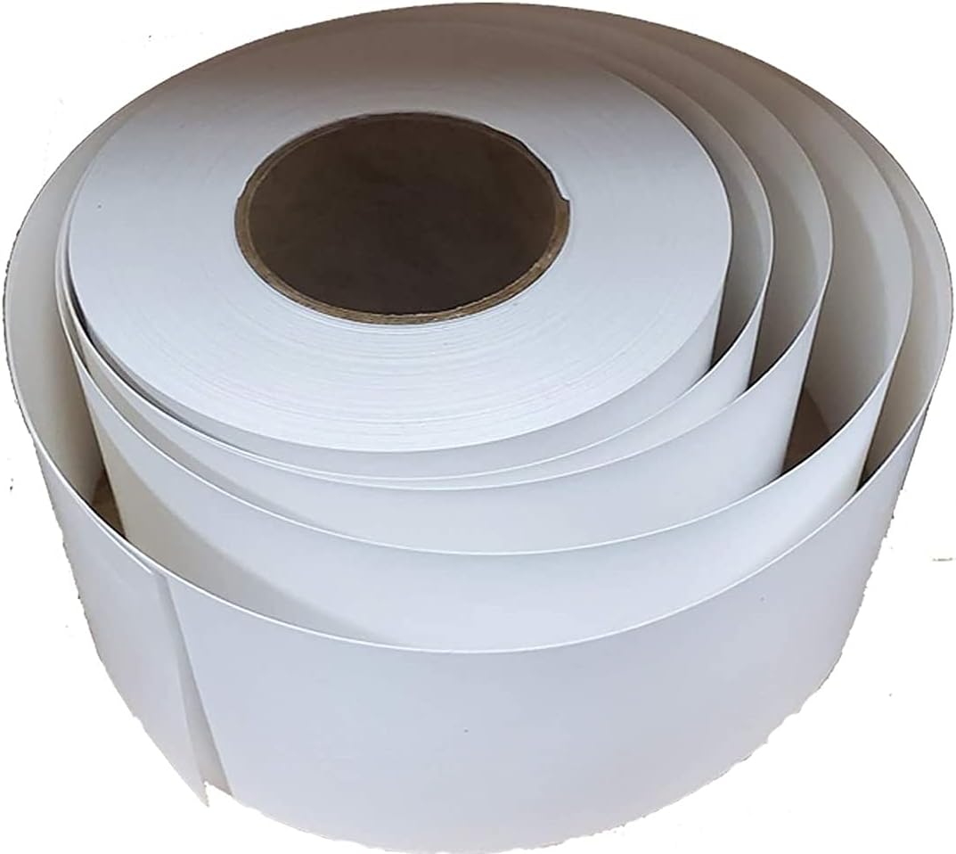 VisionTechShop LST-8051 Printing Scale Label, 58 mm x 100' Continuous Strip, Blank 100' Per Roll, 12 Rolls Per Case.