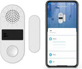Tuya Door&Window Alarm, 130dB Door and Window Sensor for Home Security/Kid Safety/Pool Safety, 2.4GWifi Door Sensor with Alarm Light Compatible with Smart Life &Tuya Smart (2)