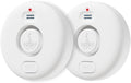 Water Leak Detectors for Home, 2Pcs WD71, 120dB Adjustable Water Leak Alarm for WiFi Gateway/Hub(Gateway Not Included), Wireless Water Sensor Alarms for Kitchen, Bathroom, Laundry and Basement