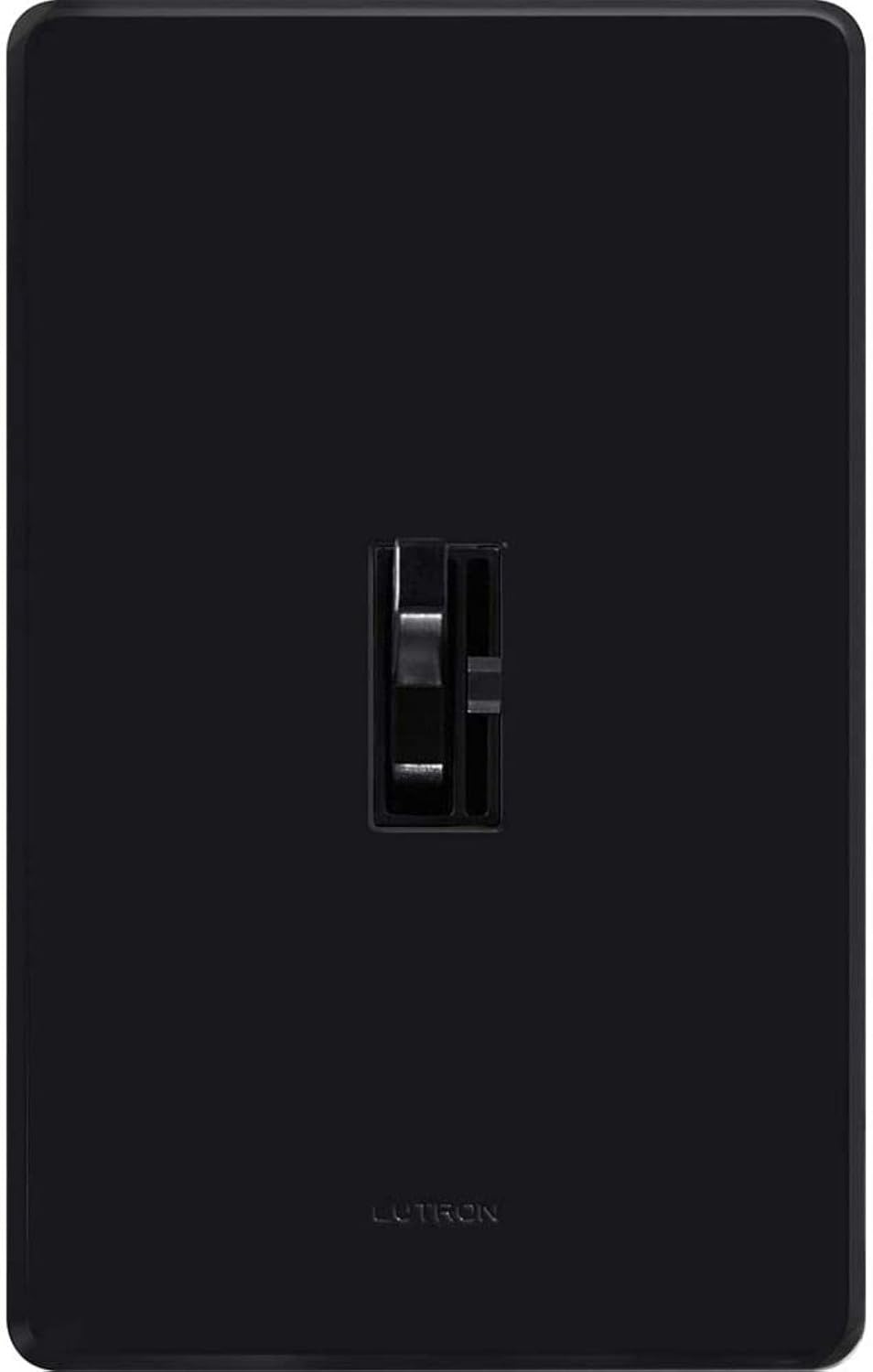 Lutron Ariadni/Toggler LED+ Dimmer Switch for Dimmable LED, Halogen and Incandescent Bulbs, 150 Watt, Single-Pole or 3-Way, AYCL-153P-BL, Black