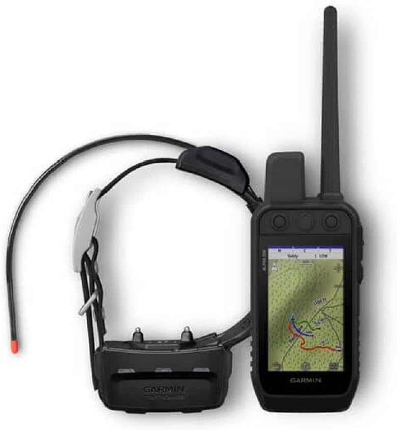Garmin Alpha 200/TT™ 15X Bundle, Dog Tracker Device, Sun-Light Readable Touchscreen and 6 Button Design Trainer Handheld, High-Sensitivity GPS, Multi-Dog Capabilities