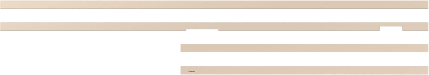 Samsung 85” The Frame Customizable Bezel (2025 Model), Magnetic, Quick and Easy Installation, VG-SCFF85SGMZA, Sand Gold Metal