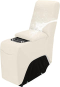 Easy-Going 100% Waterproof Recliner Console Cover, Stretch Middle Console Couch Covers for Reclining Sofas, Sectional L-Shape Furniture Protector for Kids & Pets, 1 Console Cover, Beige