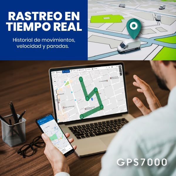 GPS7000 Hidden Vehicle GPS Tracker for Vehicles | 6 Months Service Included | 4G Car GPS Tracker Device | Easy Self-Installation | Real-Time Vehicle Tracking | Optional Renewal, No Mandatory Fees