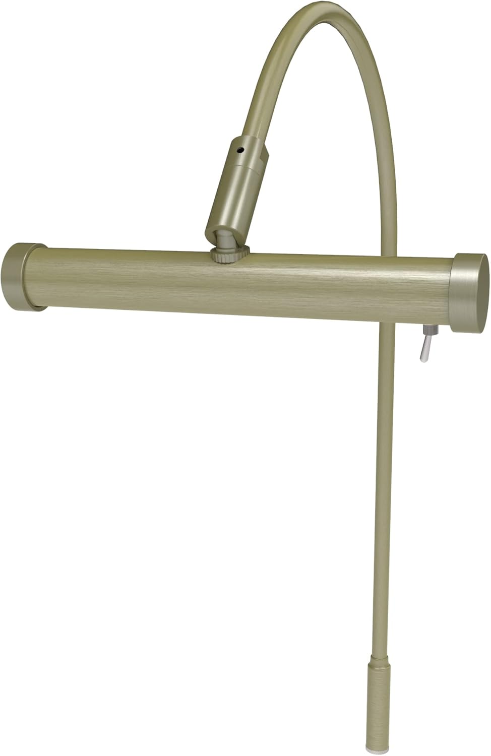 Cocoweb 6 Inch Antique Brass Picture Light - LED, 2700K, Adjustable Arm, Plug-in, Toggle Switch, Sleek and Compact Design