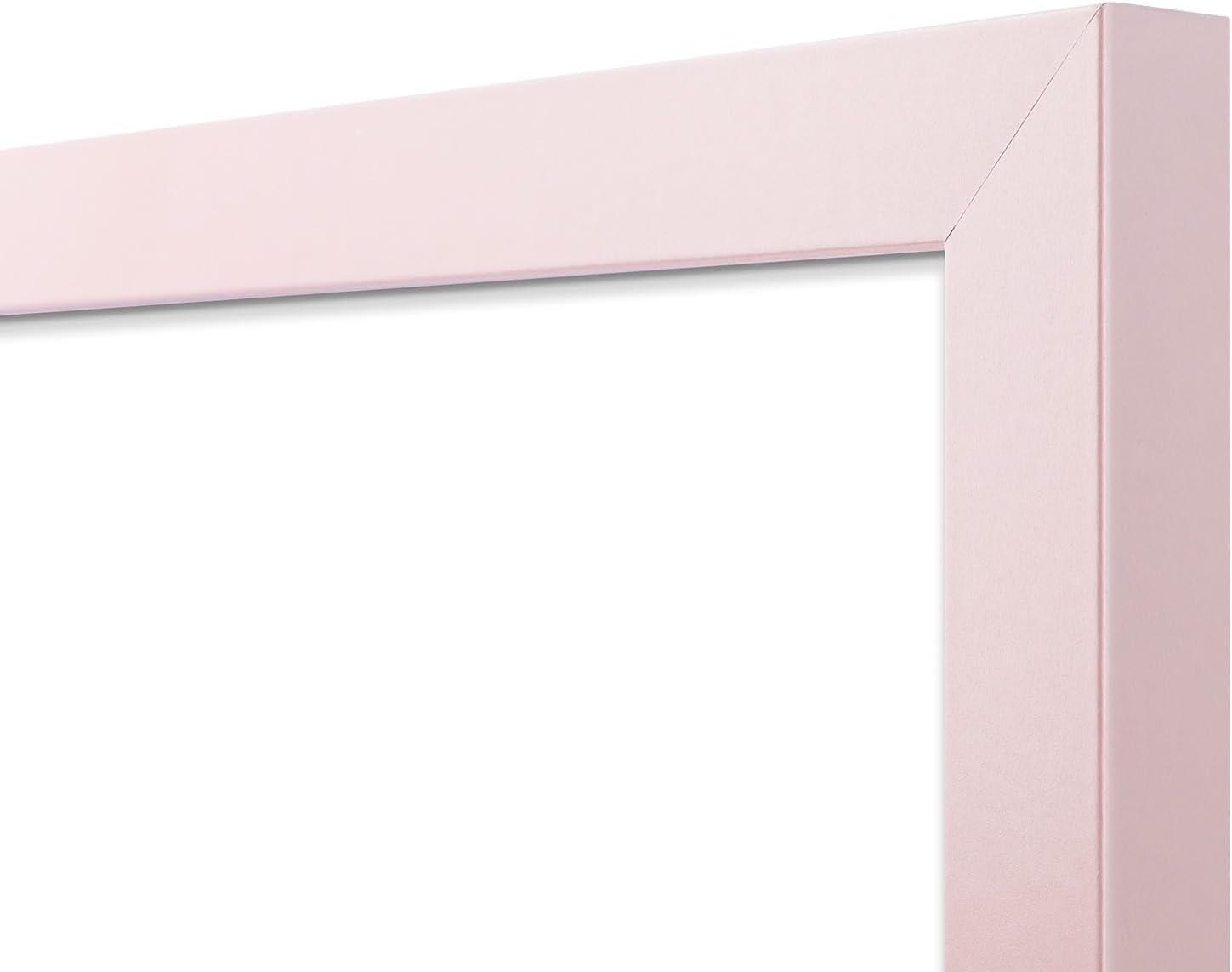 Golden State Art, 16X20 Picture Frame with Mat for 11X14 - High Definition Glass Wall Mounting Horizontal Vertical Display (Pink, 2 Pack)