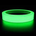 Glow in The Dark Tape 0.5Inch x 50FT - High Visibility Reflective Tape, Waterproof Adhesive Glow Tape for Stairs, Steps, Halloween DIY, Bikes, Cars, Safety Signs