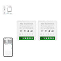 ZigBee3.0 Smart Switch Mini Relay Switch, ZigBee Smart Light Switch Need Zigbee Hub Work with Tuya Smart Life APP Smart Button Scene Remote for Tuya Smart Home Devices (2)