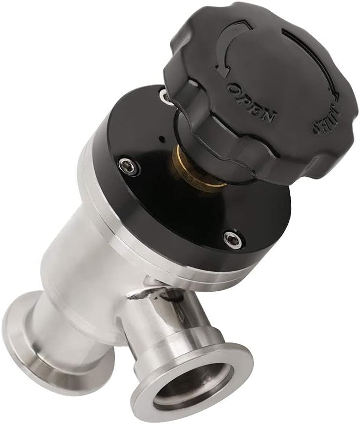 SHERICH KF40 High Vacuum Manual Isolation Valve, Flange L Type, Y Type Stainless Steel Valve (KF40（L type）)