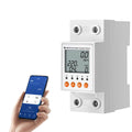 eMylo Single-Phase Smart Energy Meter 63A 80-400V - Circuit Breaker & Leakage Protection, 2.4G WiFi Electricity Monitor with Tuya APP Remote Control for Home, Apartment, Factory
