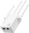 2026 WiFi Extender Signal Booster for Home, 10X Faster New Wireless Long Range Amplifier, Covers up to 13888 sq.ft, WiFi Repeater with Ethernet Port & EasyMesh, Easy Setup