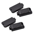Plastic Case Small Humidity Sensor Electronics Box Instrument Enclosure Project Box Control Box(4 Pcs)