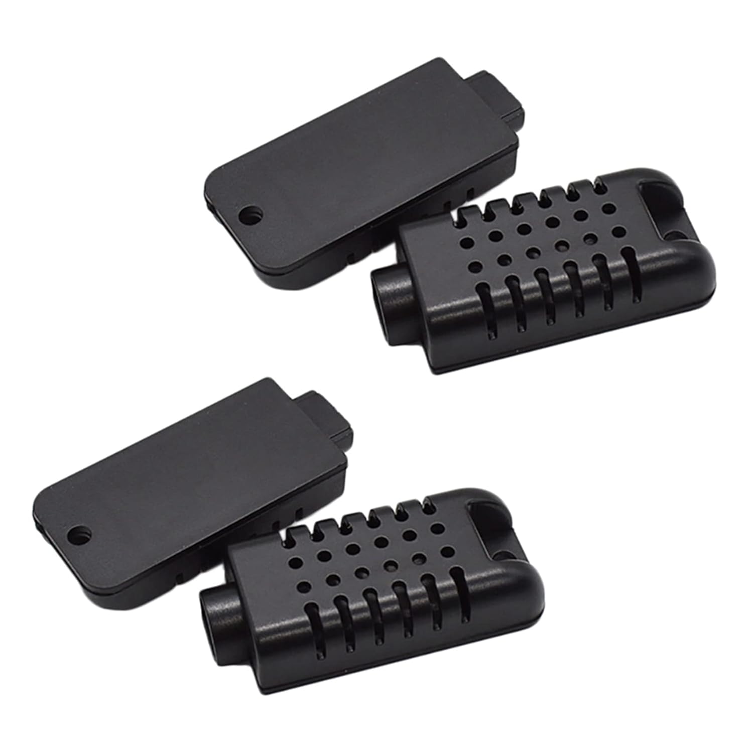 Plastic Case Small Humidity Sensor Electronics Box Instrument Enclosure Project Box Control Box(4 Pcs)