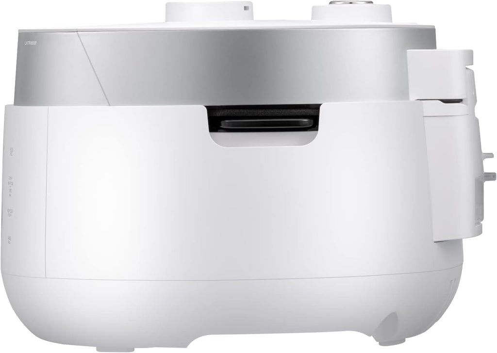 CUCKOO Twin Pressure Rice Cooker 10-Cup Uncooked / 20-Cup Cooked with Induction Heating Technology, 20 Menu Modes with Voice Guide, Large Rice Maker Multi-Cooker & Pressure Cooker (CRP-LHTR1009FW)