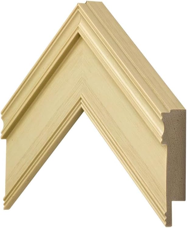 Antique White 32" Premiere Deco TV Frame - Compatible ONLY with Samsung The Frame TVs (Fits 2021-2025, LS03A, LS03B, LS03C, LS03D, LS03FA)
