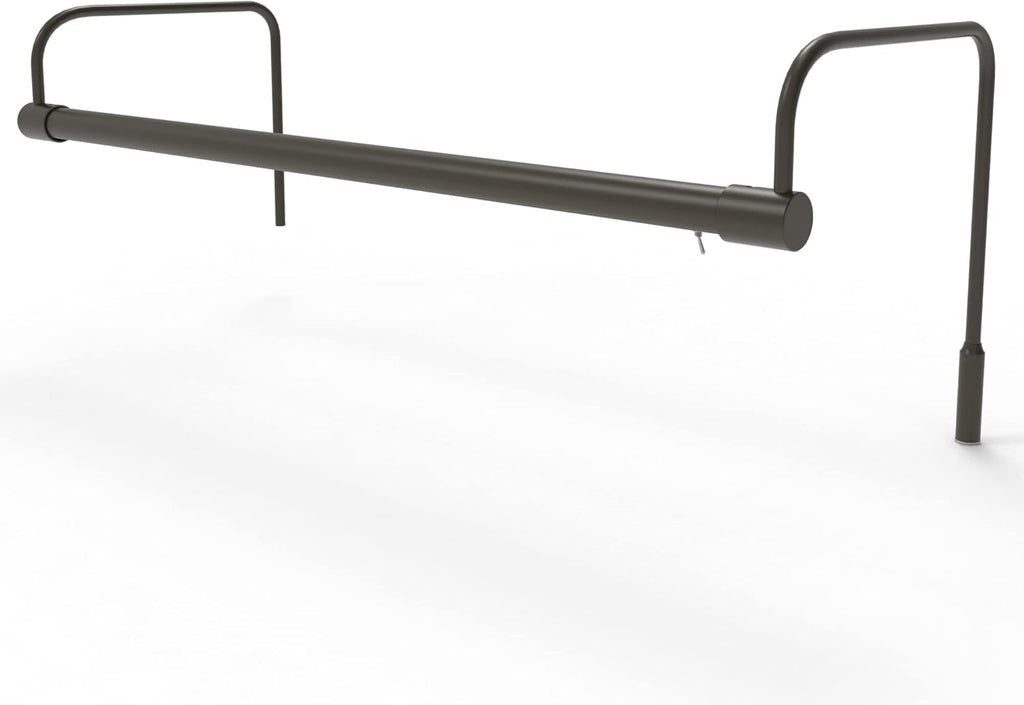 Cocoweb 21 Inch Tru-Slim Mahogany Bronze Picture Light - LED, 2700K, Adjustable Arm, Plug-in, Toggle Switch, Sleek and Compact Design