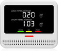 Digital Radon Detector - User-Friendly Desktop Device with HD LCD Display, 2-3 Years of Battery Life on 6-Hour Charge, 10-Year Sensor Lifespan, Perfect for Accurate Home and Office pCi/L Reading