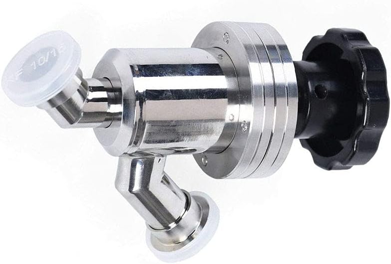SHERICH KF25 High Vacuum Manual Isolation Valve, Flange L Type, Y Type Stainless Steel Valve (KF25（Y type）)